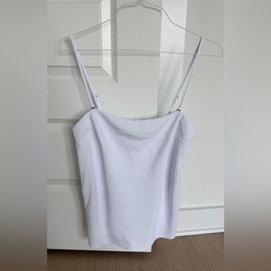 Abercrombie and fitch white tube top with removable straps